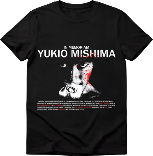 Camiseta Yukio Mishima