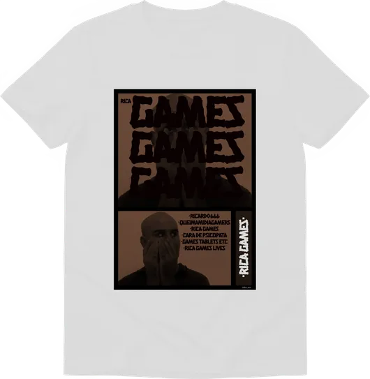 Camiseta Rica Games Forever