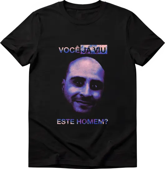 Camiseta Rica Games Você Já Viu Esse Homem