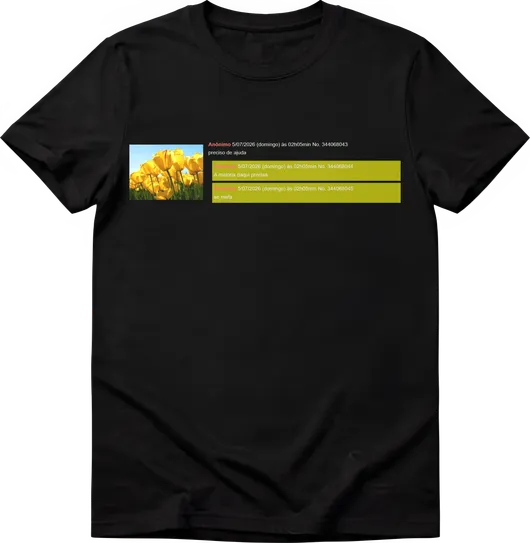 Camiseta Tulipas