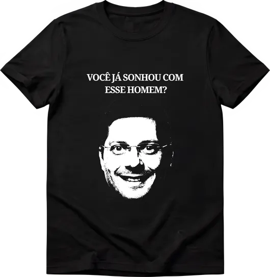 Camiseta Hoffmann Você Já Sonhou Com Esse Homem