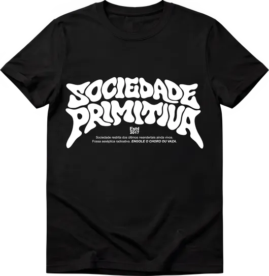 Camiseta Sociedade Primitiva TM